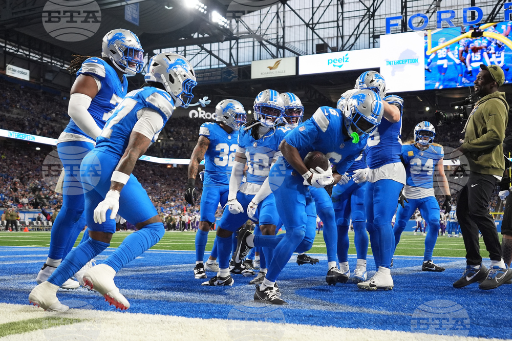 APTOPIX Vikings Lions Football