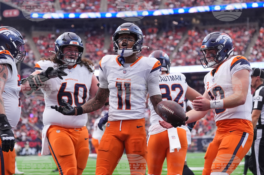 APTOPIX Broncos Texans Football