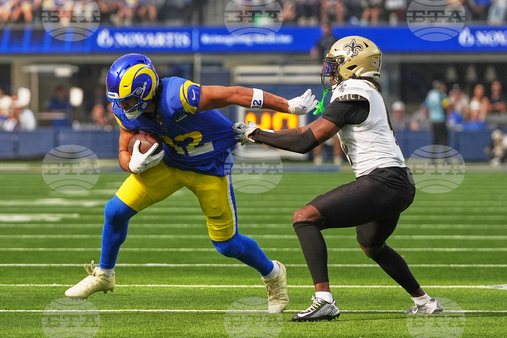 Saints Rams Football