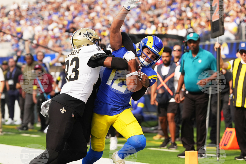 Saints Rams Football