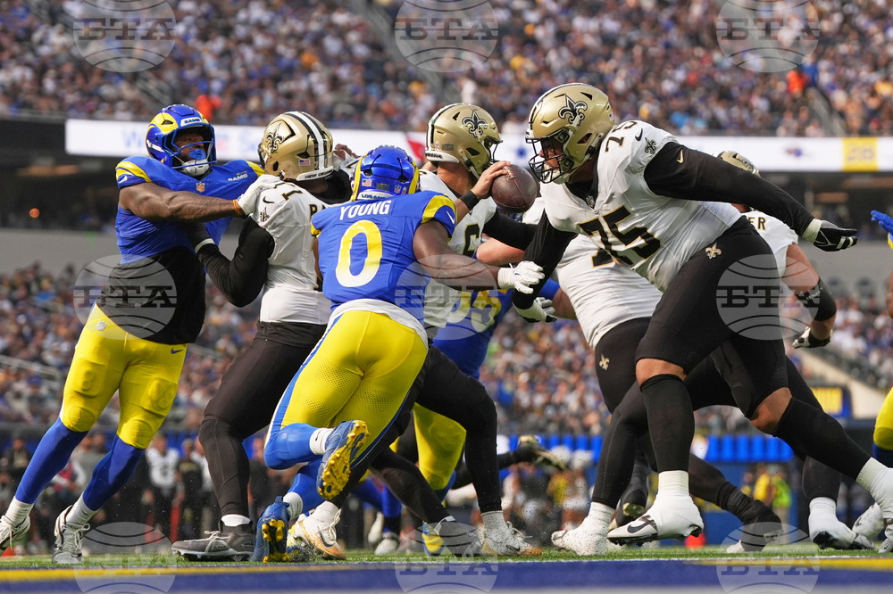 Saints Rams Football