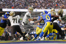 Saints Rams Football