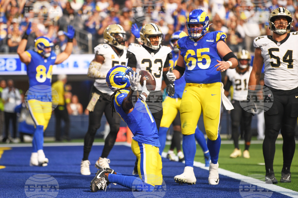 Saints Rams Football