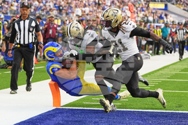 APTOPIX Saints Rams Football