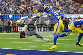 Saints Rams Football