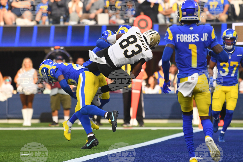 Saints Rams Football