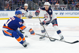 Blue Jackets Islanders Hockey