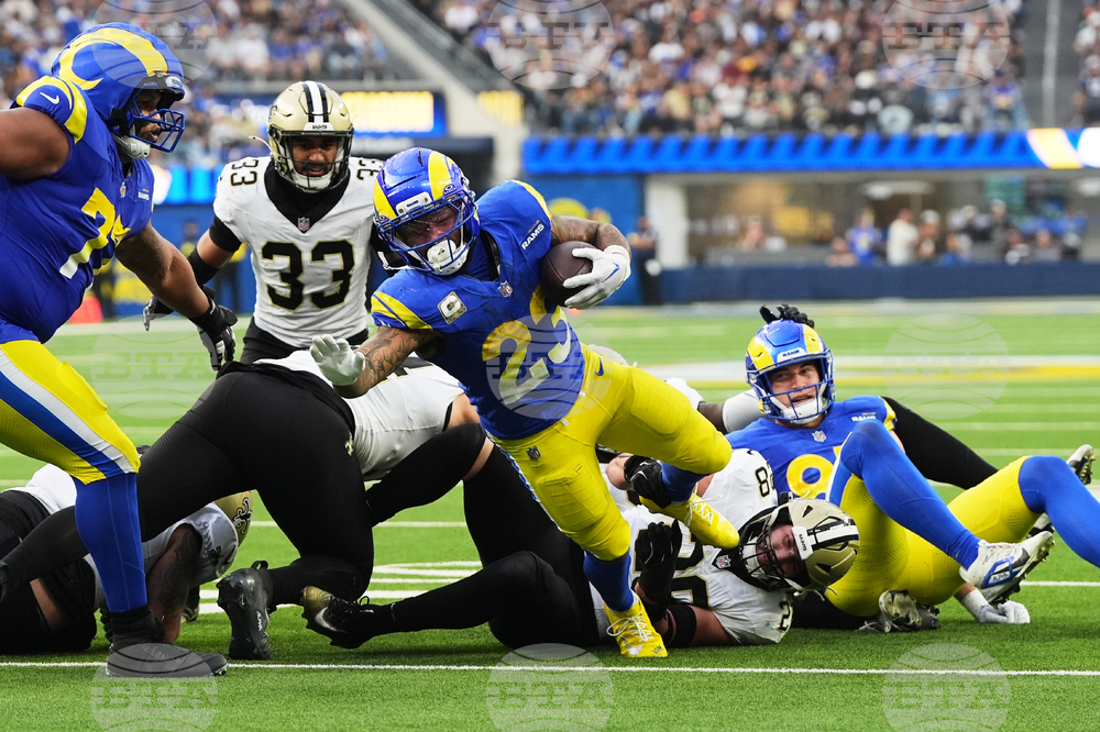 Saints Rams Football