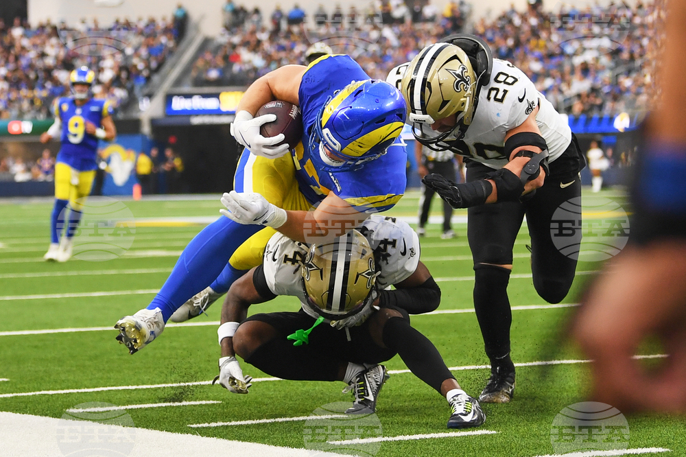 APTOPIX Saints Rams Football