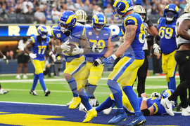 Saints Rams Football