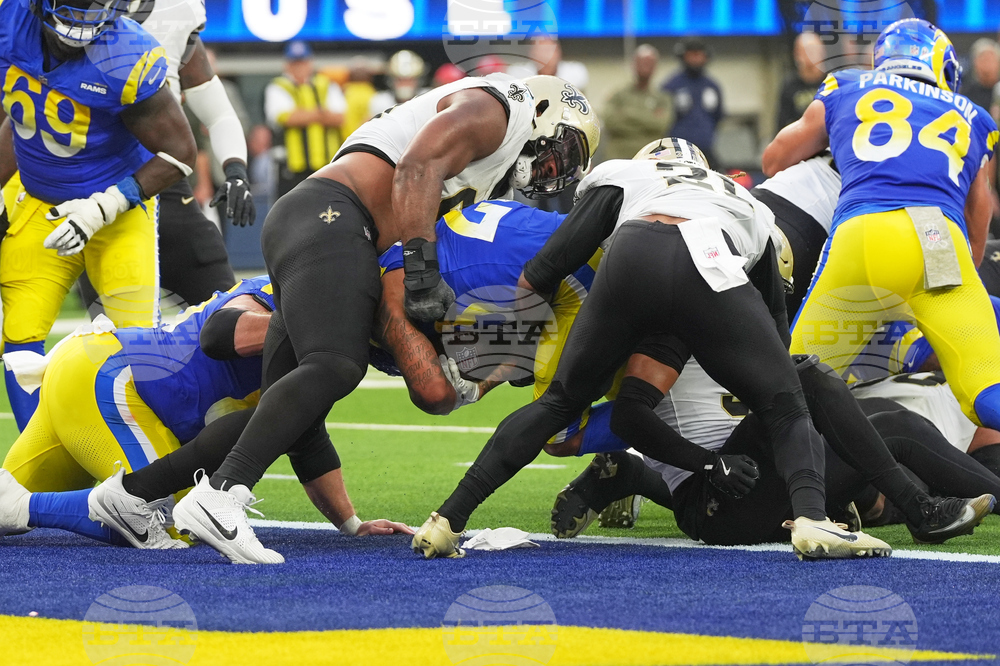 Saints Rams Football