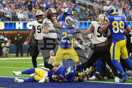 Saints Rams Football