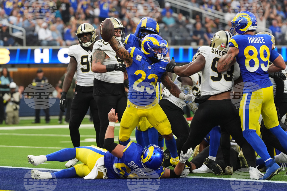 Saints Rams Football