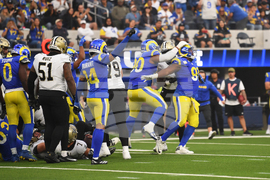 Saints Rams Football