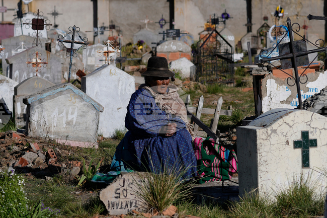 APTOPIX Bolivia Day of the Dead
