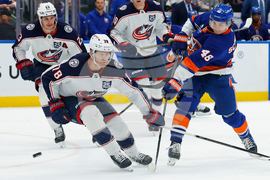 Blue Jackets Islanders Hockey