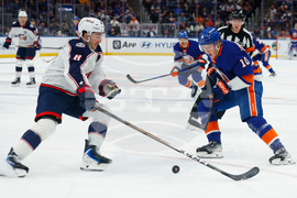 Blue Jackets Islanders Hockey