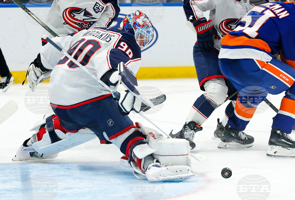 Blue Jackets Islanders Hockey