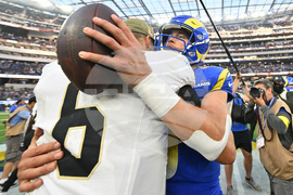 Saints Rams Football