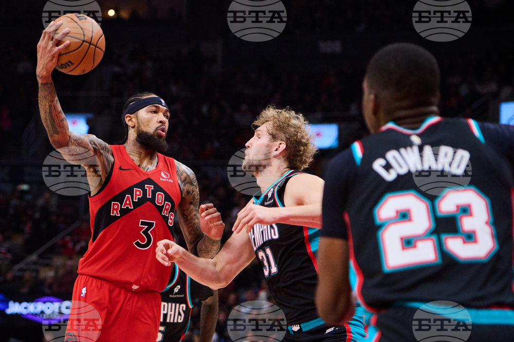 Grizzlies Raptors Basketball