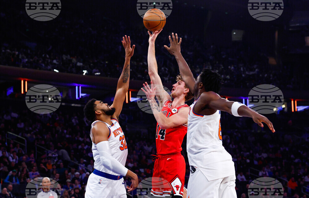 Bulls Knicks Basketball