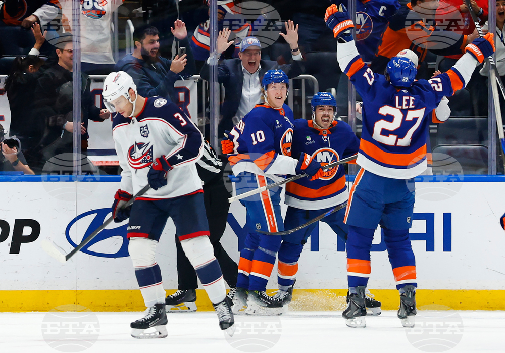 Blue Jackets Islanders Hockey