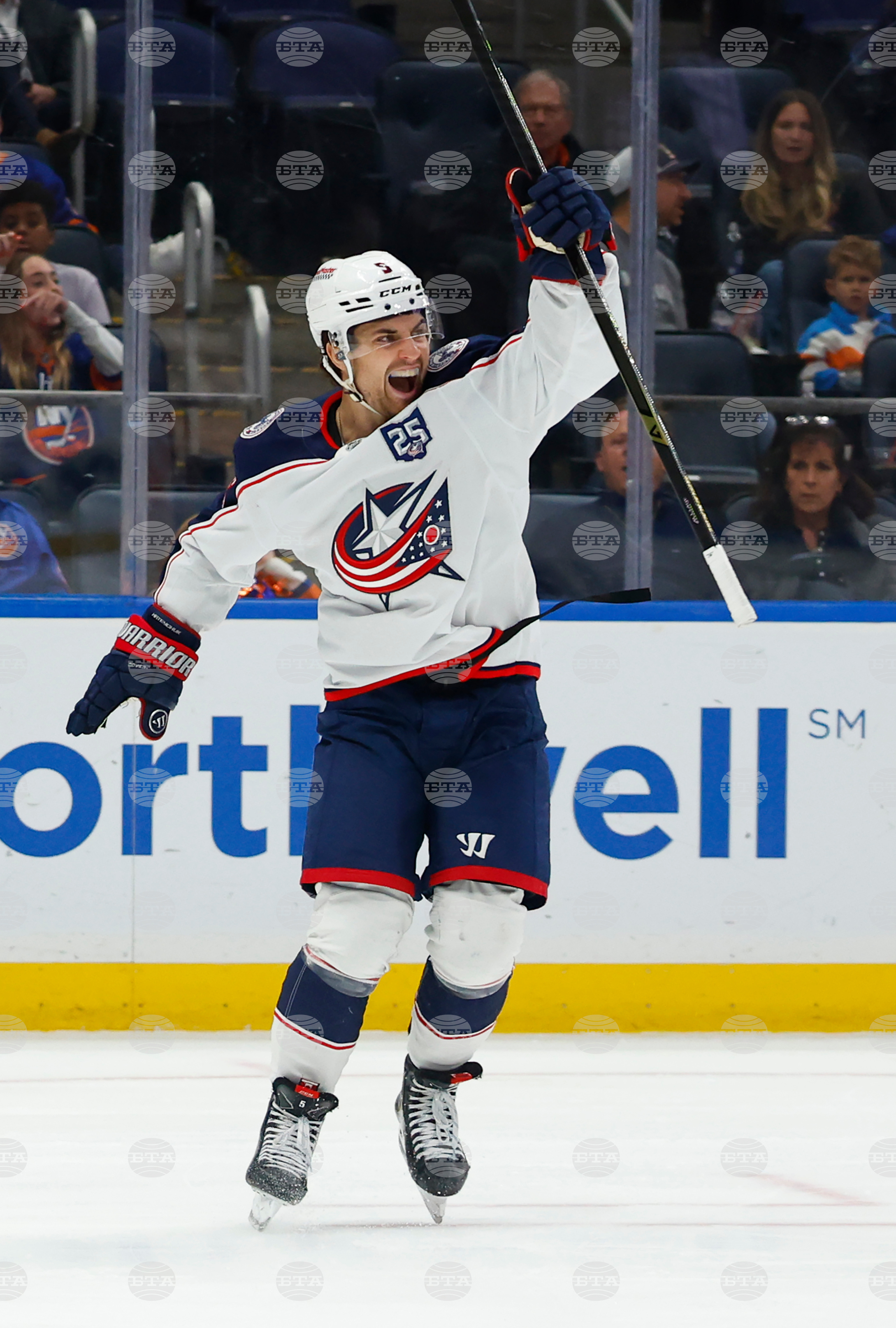 Blue Jackets Islanders Hockey