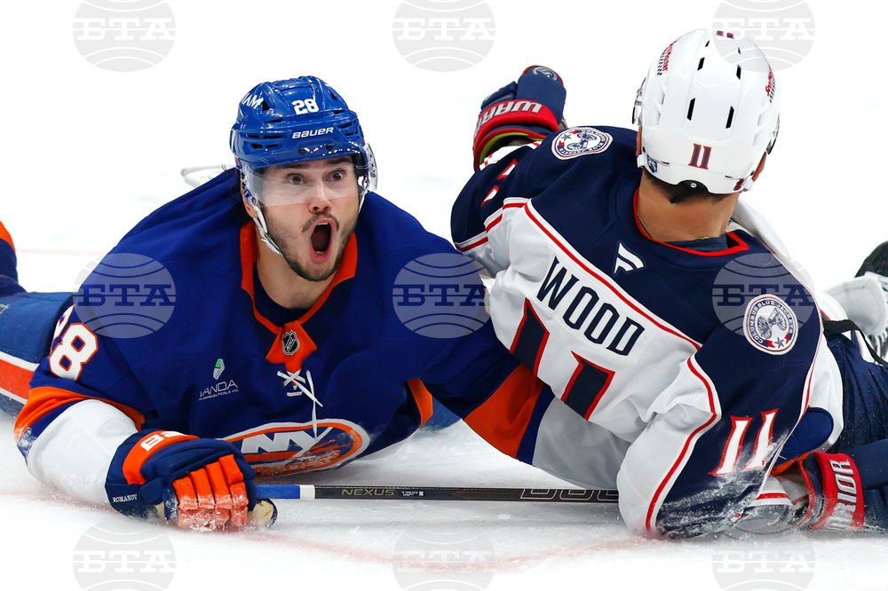 Blue Jackets Islanders Hockey