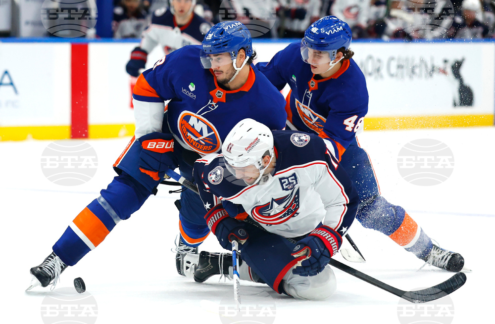 Blue Jackets Islanders Hockey