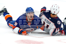 Blue Jackets Islanders Hockey