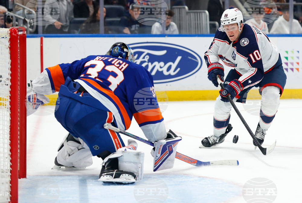 Blue Jackets Islanders Hockey