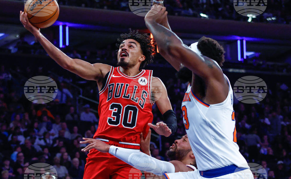 Bulls Knicks Basketball