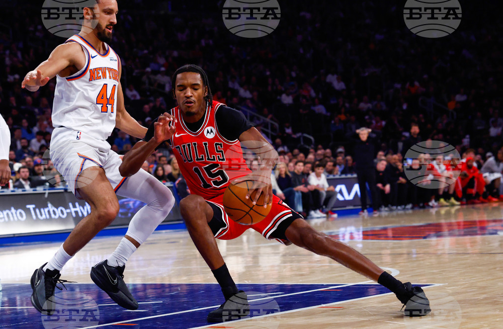 Bulls Knicks Basketball