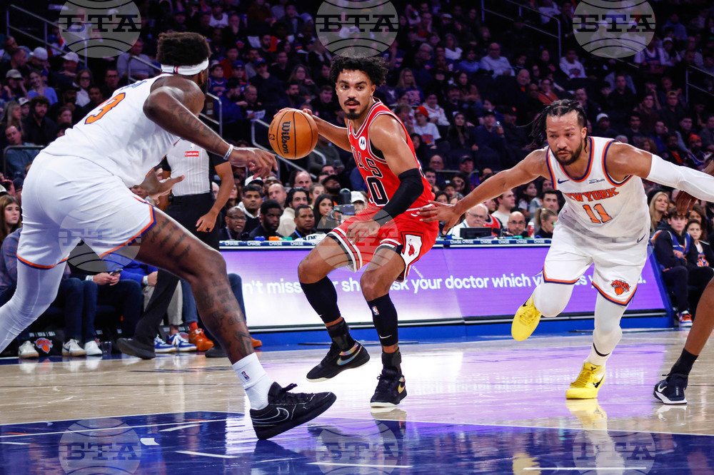 Bulls Knicks Basketball