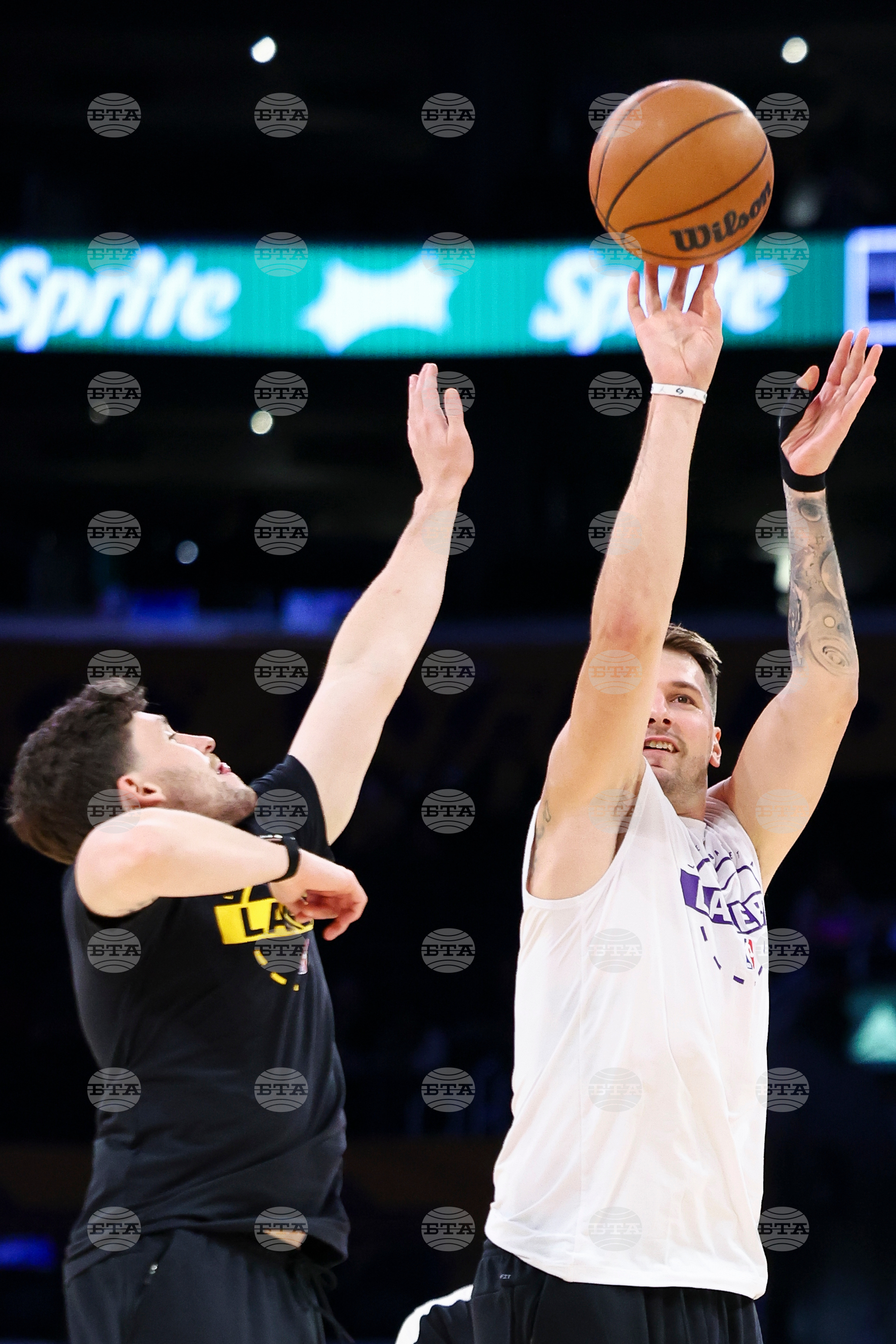 Heat Lakers Basketball