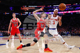 Bulls Knicks Basketball