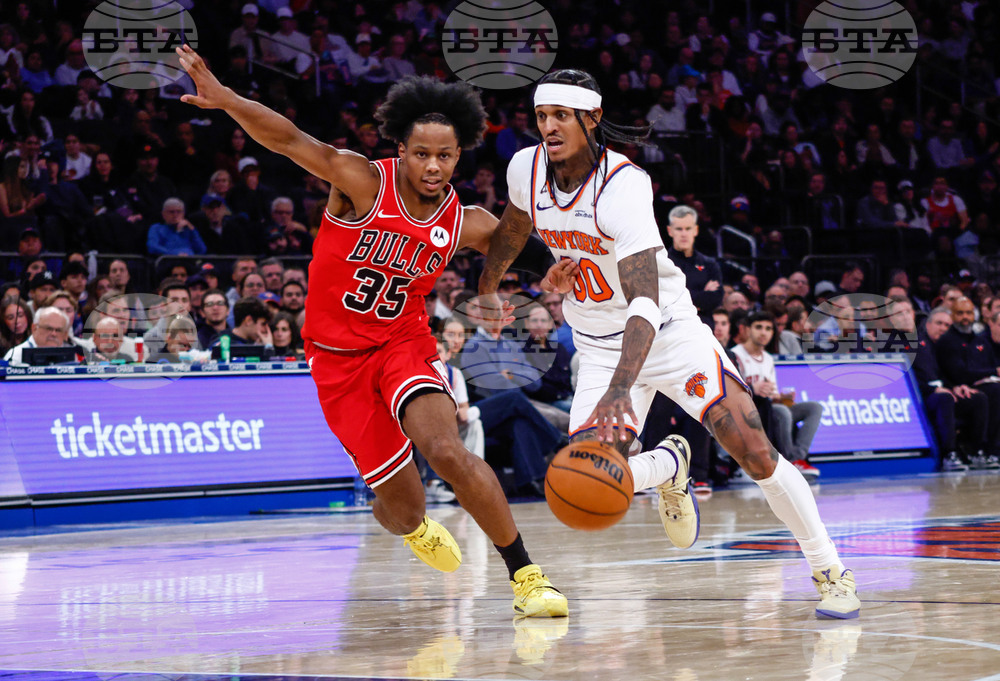 Bulls Knicks Basketball