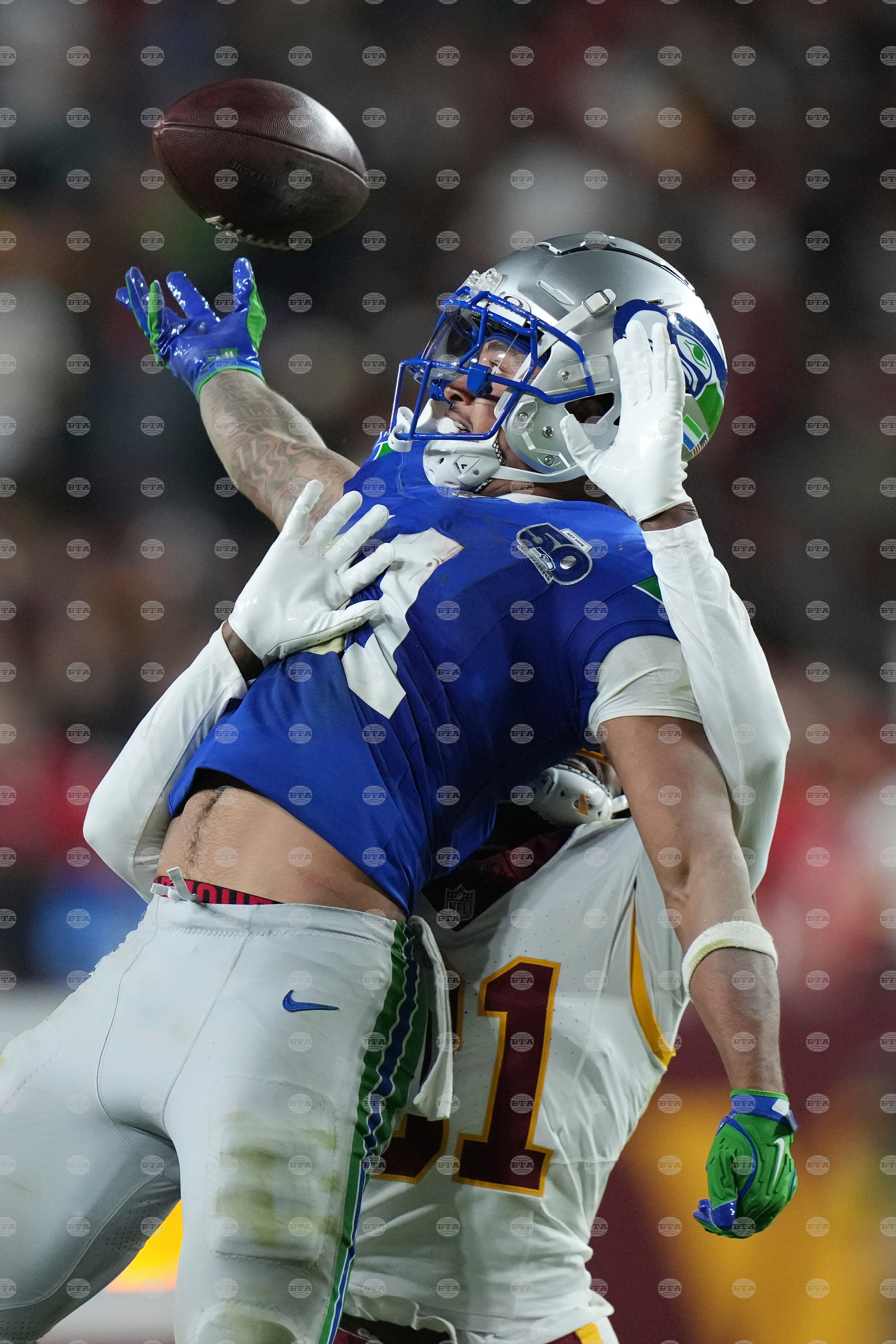 Seahawks Commanders Football