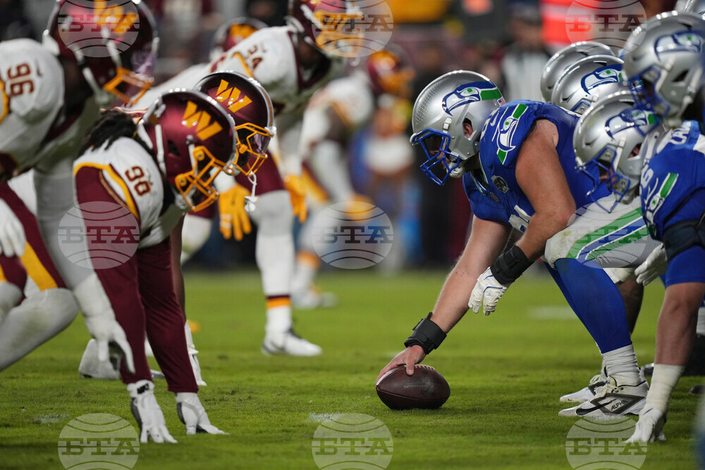 Seahawks Commanders Football