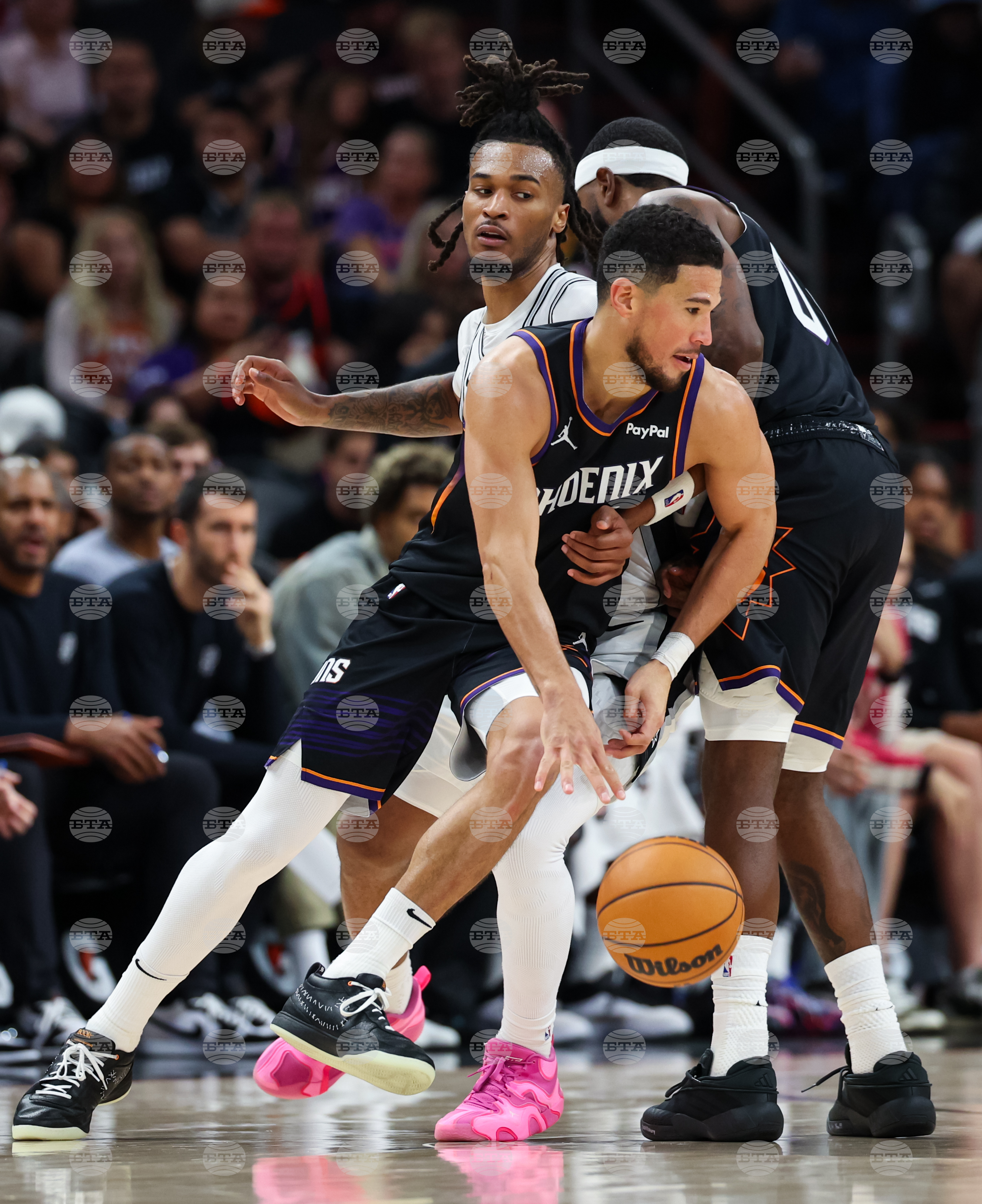 Spurs Suns Basketball