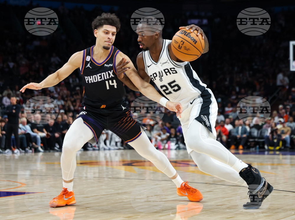 Spurs Suns Basketball