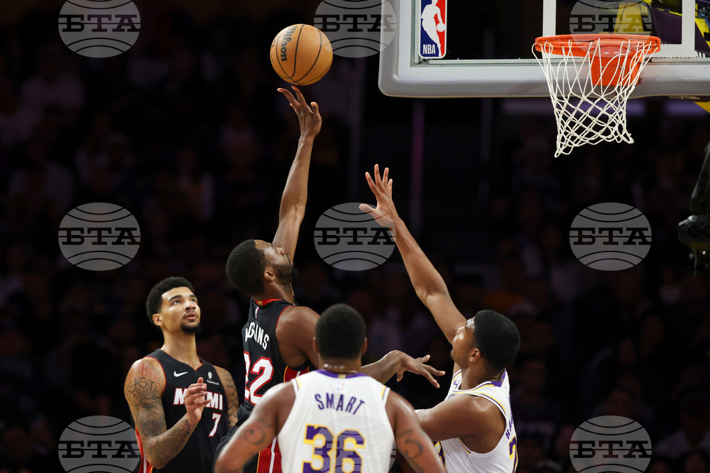 Heat Lakers Basketball