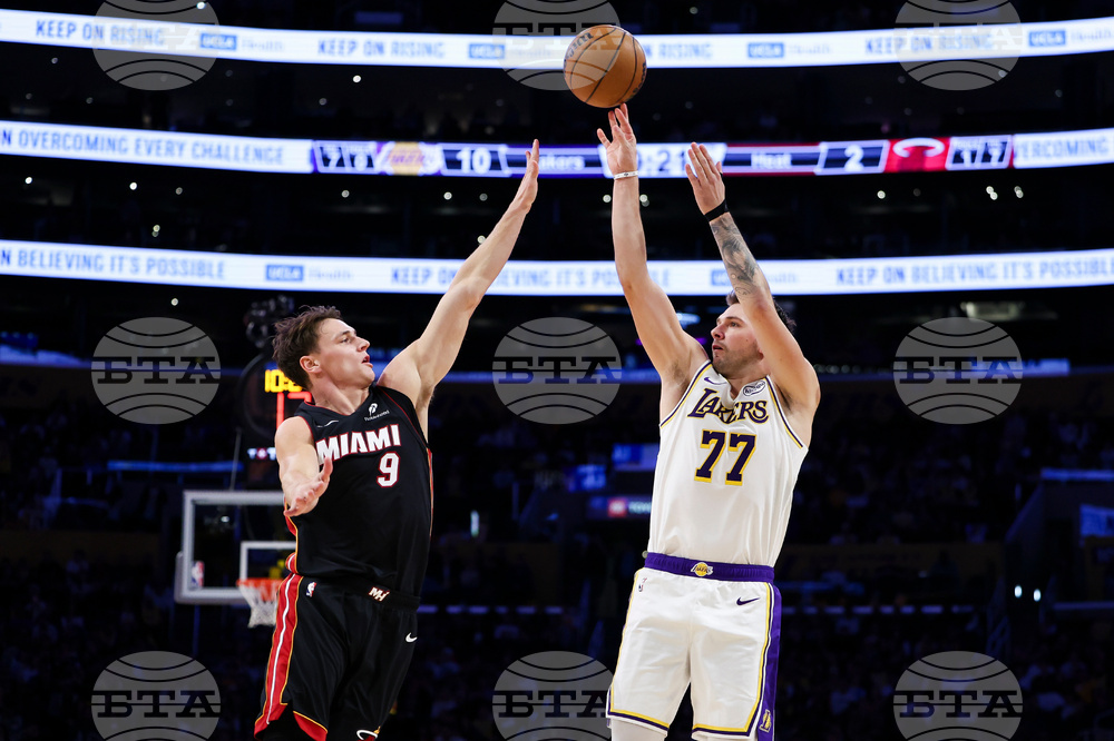 Heat Lakers Basketball