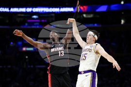 Heat Lakers Basketball