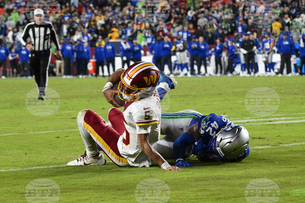 APTOPIX Seahawks Commanders Football