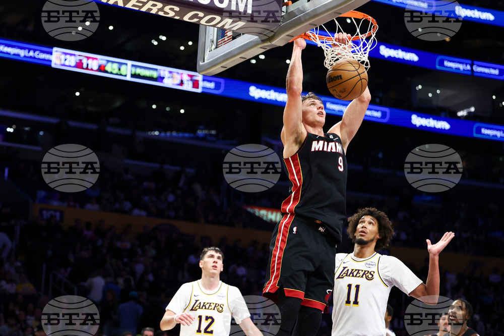 Heat Lakers Basketball