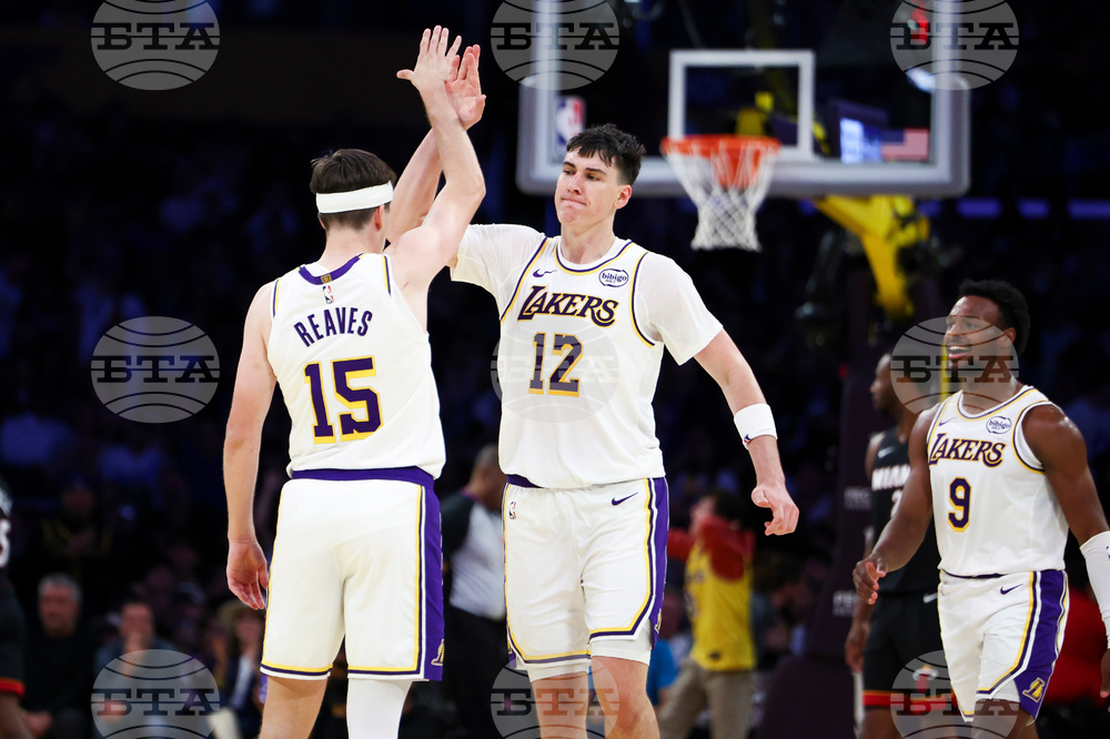 Heat Lakers Basketball