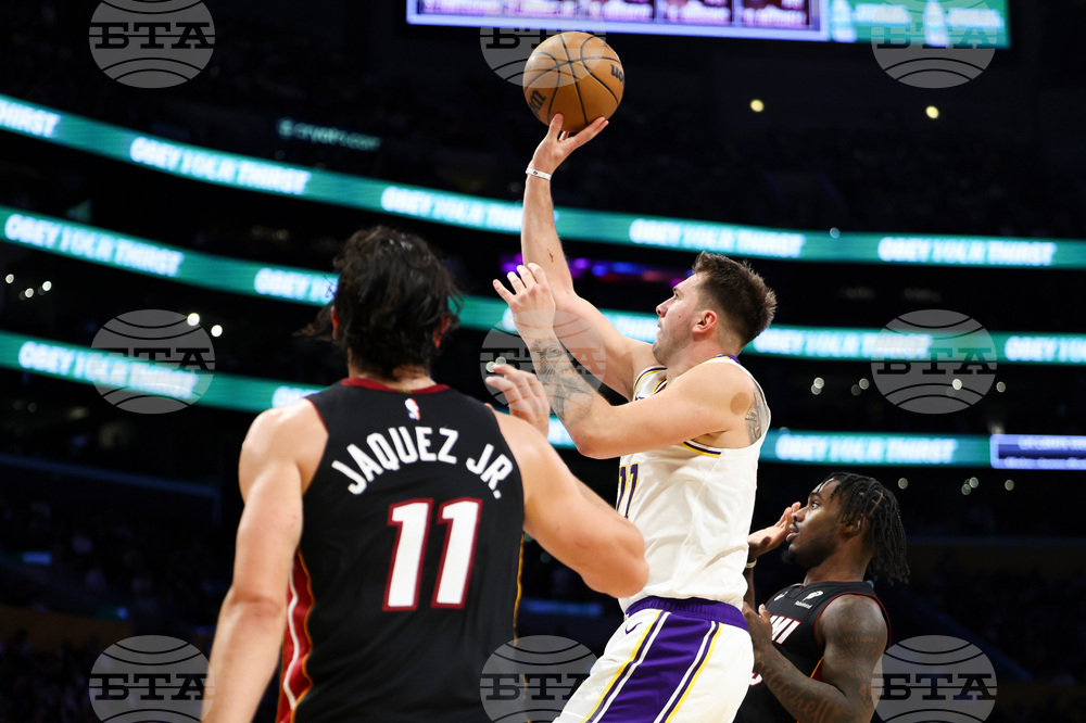 Heat Lakers Basketball