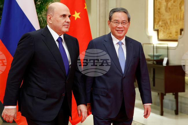 Руският премиер Мишустин пристигна в Пекин, където утре ще се срещне със Си Цзинпин