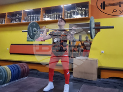 Русе - вдигане на тежести - Дениз Данев - посрещане